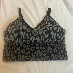 Cheetah sports bra